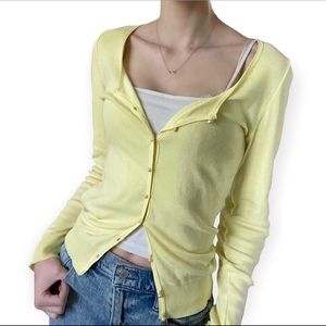 Vintage United Colors Of Benetton Pastel button-down knit cardigan